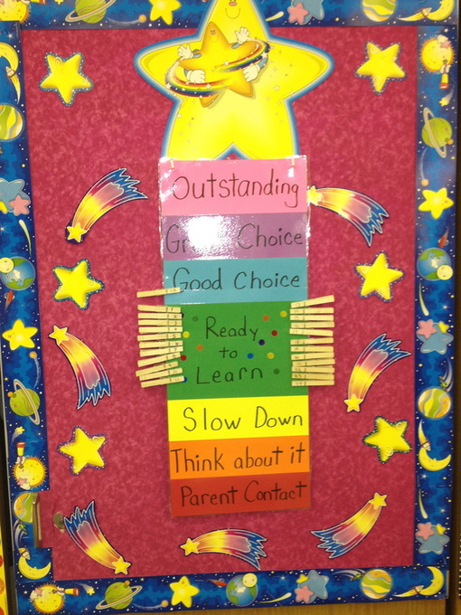 First Grade Behavior Chart